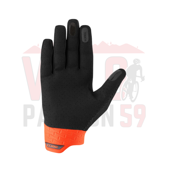 Gants CUBE Performance Long Finger – Orange