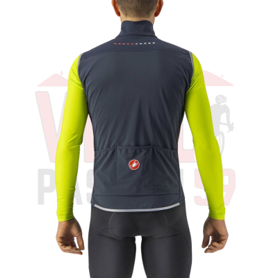 Gilet Castelli Perfetto RoS 2 Vest coupe-vent Belgian Blue Gilet Castelli Perfetto RoS 2 Vest coupe-vent Belgian Blue
