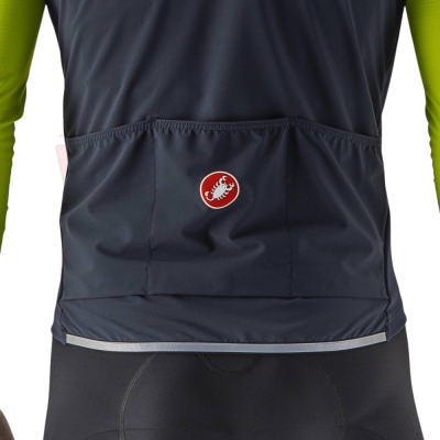 Gilet Castelli Perfetto RoS 2 Vest coupe-vent Belgian Blue Gilet Castelli Perfetto RoS 2 Vest coupe-vent Belgian Blue