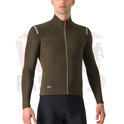 Maillot Castelli Tutto Nano RoS manches longues Brown Maillot Castelli Tutto Nano RoS manches longues Brown